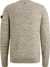 Sweter PME Legend Mouliné Structure w kolorze greige Product / Achterkant