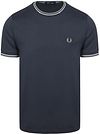 Fred Perry T-shirt Granatowy M1588-Z47