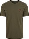 Levi's T-shirt Ciemnozielony 56605-0021
