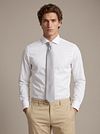 Suitable Stropdas Zijde Dots Off White Model / Voorkant
