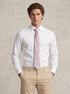 Suitable Silk Tie Small Dots Pink Model / Voorkant