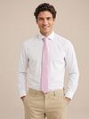 Suitable Silk Tie Melange Pink Model / Voorkant