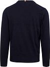 Tommy Hilfiger Pull Col-V Marine Product / Achterkant