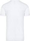 Alan Red København T-shirt Rund Hals Hvid 2-pakke Product / Achterkant
