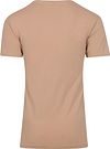 Alan Red T-Shirt NOV z dekoltem w serek, stretch, beżowy 2-pack Product / Achterkant