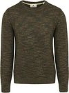 Anerkjendt Sweater Sune uldblanding Melange Grøn 901722-4084