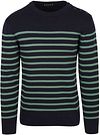 Armor-Lux Groix Pullover Streifen Navy Grün kaufen | Suitable