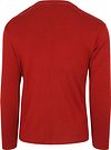 Armor-Lux Marin Goulenez Pull laine Merino Rouge Product / Achterkant