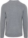 Profuomo Pullover Wool Blend Blue Product / Achterkant