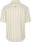 Camicia No Excess a righe a maniche corte écru Product / Achterkant