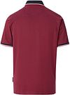 CASAMODA Polo Piqué Contrast Röd Product / Achterkant