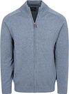 CASAMODA Vest Zip Indigo kopen | Suitable