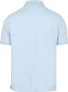 Gant Contrast Piqué Poloshirt Fresh Blauw Product / Achterkant