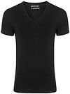 Garage Stretch Basic T-Shirt Schwarz Tiefer V-Hals kaufen | 0206-200 | Suitable