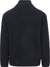 KnowledgeCotton Apparel Cardigan Fleece Navy Product / Achterkant