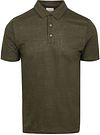 KnowledgeCotton Apparel Poloshirt Linnen Donkergroen 1020001-1090 kopen | Suitable
