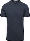 KnowledgeCotton Apparel T-skjorte Striber Navy 1010012-8036
