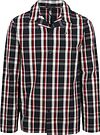 Komplet piżamy Tommy Hilfiger w kratę, granatowy Product