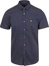 Lyle and Scott Short Sleeves Overhemd Poplin Navy SW2006V-Z271 kopen | Suitable
