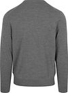 Maglione OLYMP girocollo in lana grigio Product / Achterkant
