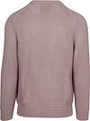 Marc O'Polo Pull Structured Bi-Colour Mauve Product / Achterkant