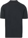 CASAMODA Piképolo Garment Dyed Navy Product / Achterkant