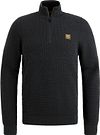PME Legend Pull Half Zip Mouliné Noir PKW2410301-999 commander en ligne | Suitable