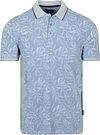 Polo State of Art imprimé feuilles Bleu clair commander en ligne | Suitable