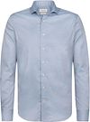 Profuomo Basketweave Overhemd Blauw Product
