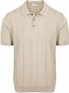 Profuomo Polo Shirt Drop Needle Structure Beige PPXD10030E-F order online | Suitable