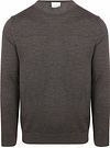 Profuomo Pullover Merinowol Donkerbruin PP2J00011C-H2 kopen | Suitable