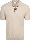 Køb R2 Amsterdam Strikket Polo Beige 132.POLO.018-045 | Suitable