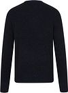 Scotch and Soda sweter z mieszanki wełny, melanżowy, ciemnogranatowy Product / Achterkant