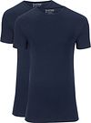Slater 2-pack Stretch T-shirt Blå 6510-400