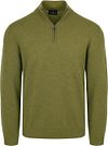 Steppin' Out Half Zip Trui Merinowol Groen PU-MO-MRI-REF12-SO-26.04 Cross Country Green kopen | Suitable