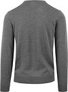 Suitable Merino Pullover Ronde Hals Antraciet Product / Achterkant