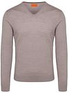 Suitable Merino Pullover V-hals Beige PU-MRI-V-24 VP195390 Greige
