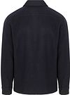 Suitable Overshirt Uldmiks Marineblå Product / Achterkant
