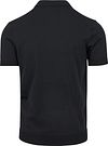 Suitable Half Zip Polo Blå Product / Achterkant