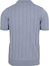 Suitable Respect Polo Drop Needle Azul Acero Product / Achterkant