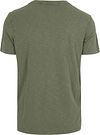 Superdry T-Shirt Slub Melange verde oliva Product / Achterkant