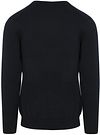 Sweter GANT z dekoltem w serek w kolorze granatowym Product / Achterkant