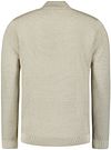 Sweter No Excess z półzamkiem, teksturowany, w kolorze kit Product / Achterkant