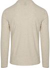 T-Shirt a maniche lunghe Profuomo Ecru Product / Achterkant