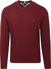 Tommy Hilfiger Pull Bordeaux Rouge MW0MW21316-0KQ commander en ligne | Suitable