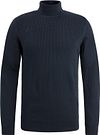 Vanguard Stribet Turtleneck Bluse Marineblå VKW2409322-5073