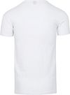 Alan Red Ottawa T-shirt Stretch Wit (2Pack) Product / Achterkant