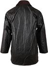 Barbour Beaufort Wax Jas Bruin Product / Achterkant