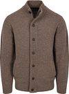 Barbour Zip Cardigan Wool Brown order online | MKN0731-ST52 | Suitable Portugal