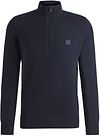 BOSS Sweter Niebieski 50527585-404